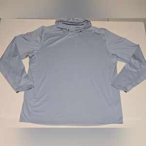 Simms Light Blue Long Sleeve Hoodie